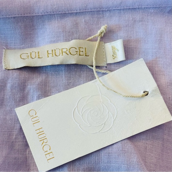 Gul Hurgel | NEW Lilac Casey V-neckline Sleeveless Midi Dress Size L - Picture 8 of 9